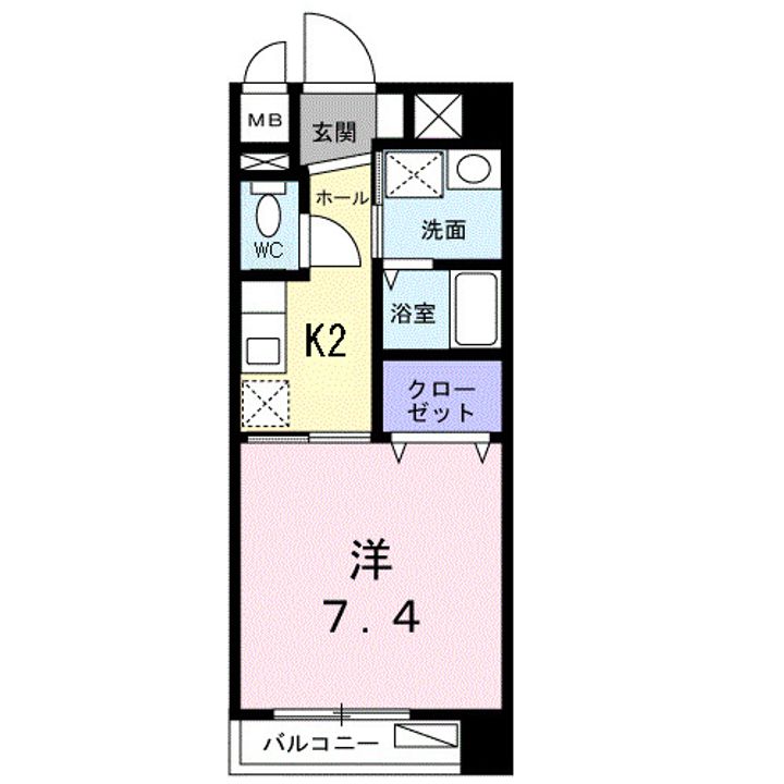グランシャンの間取り