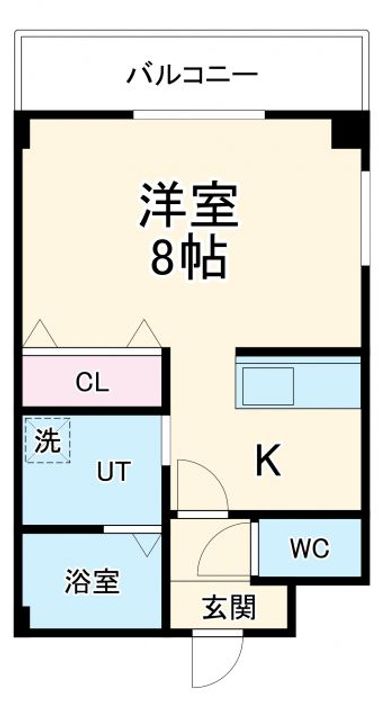 シャンブル萱島の間取り