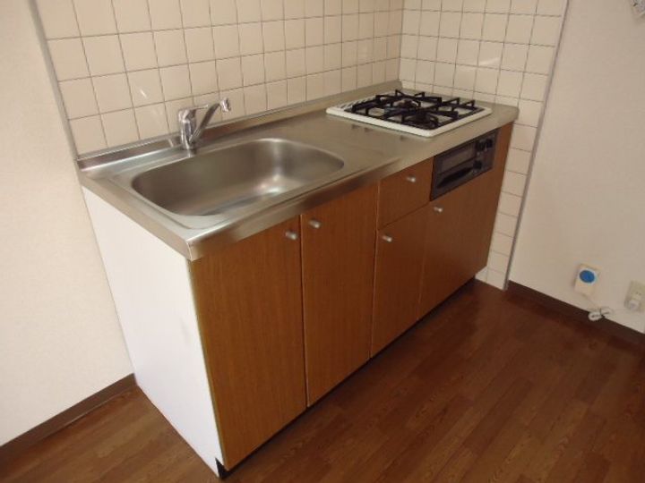 神奈川県茅ヶ崎市本村5(マンション)の賃貸物件のキッチン