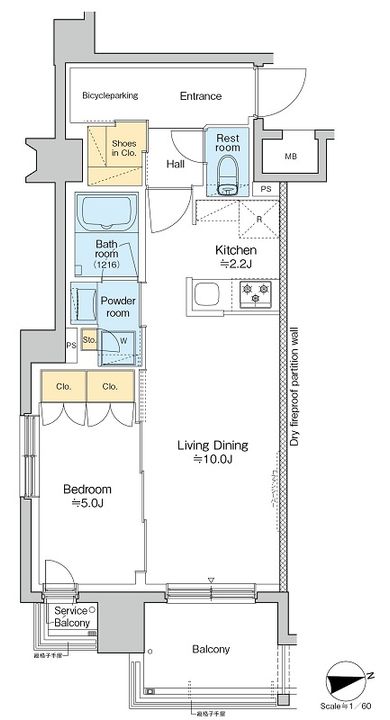RESIDENCE KOENJIの間取り