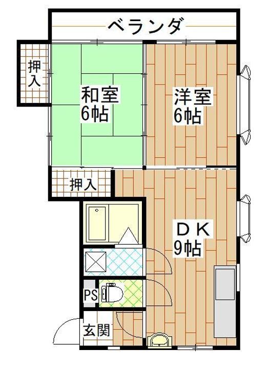 ウィンベルコーポの間取り