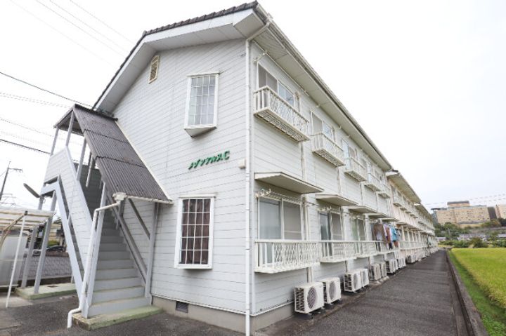 岡山県倉敷市徳芳(アパート)の賃貸物件の外観