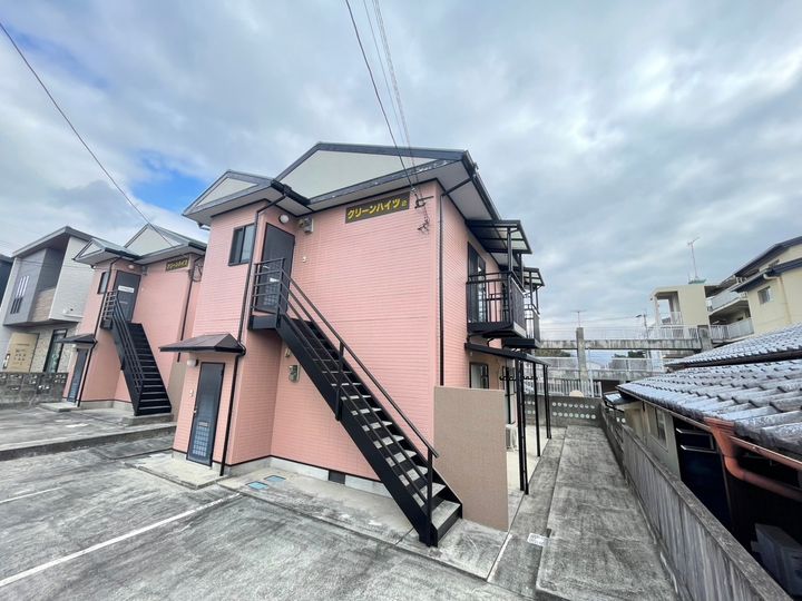 熊本県菊池郡大津町大字引水(アパート)の賃貸物件の外観