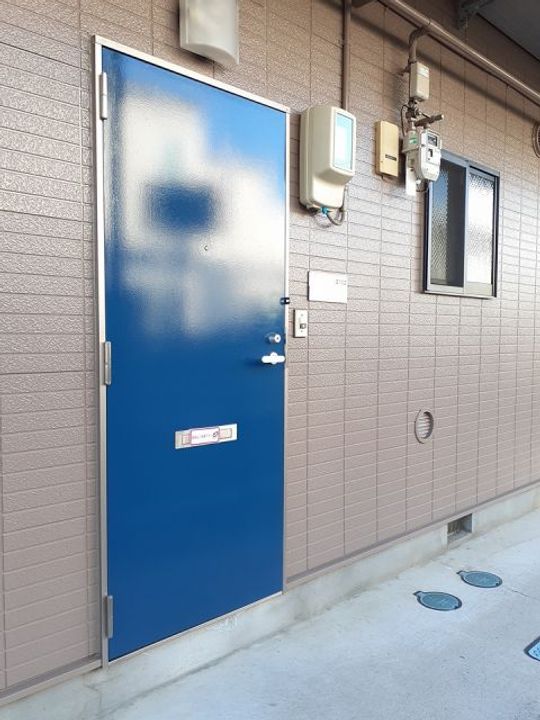 福島県福島市太平寺字沖高(アパート)の賃貸物件の玄関