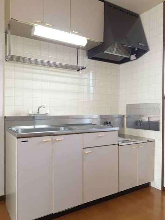 福島県福島市太平寺字沖高(アパート)の賃貸物件のキッチン