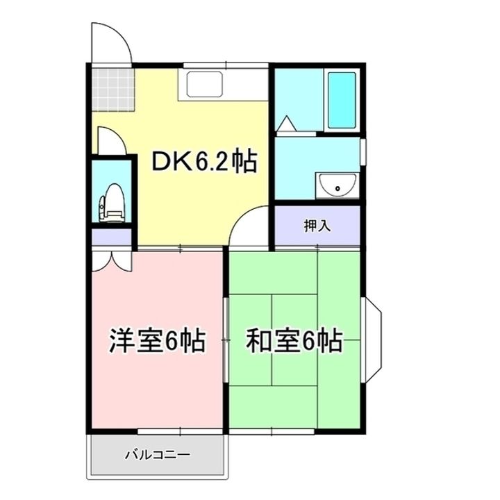 モンシェリー尾崎の間取り