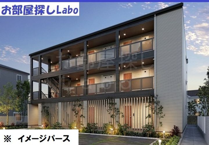 神奈川県小田原市鴨宮(アパート)の賃貸物件の外観