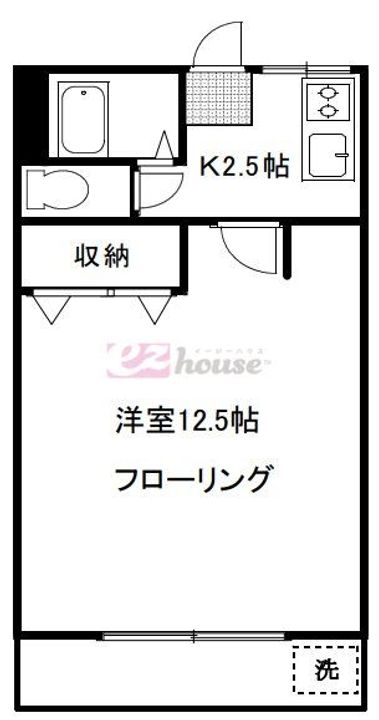 東京都中野区江原町2(マンション)の賃貸物件の間取り