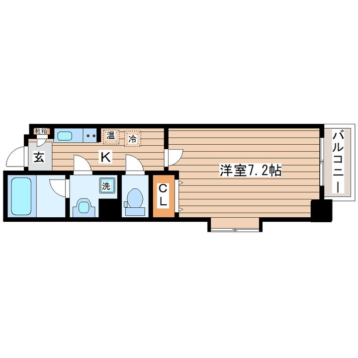 CLAIR.S(クレールエス)の間取り