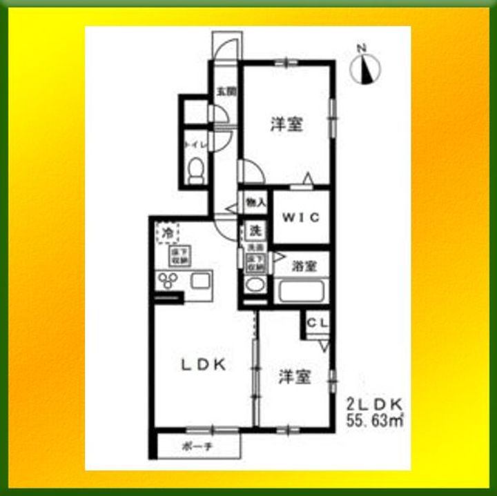 (仮称)西東京市中町新築の間取り