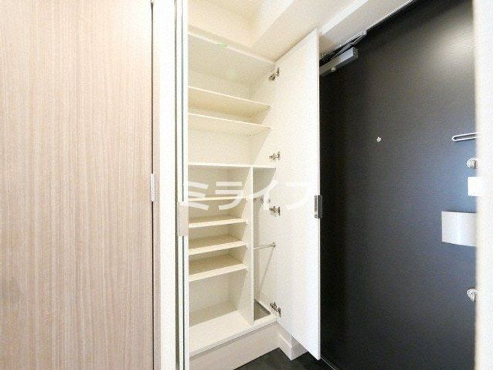 スプランディッド天王寺パークサイドの玄関