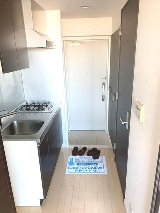 東京都目黒区南3(マンション)の賃貸物件の玄関