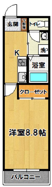 マンションTAIRA2の間取り