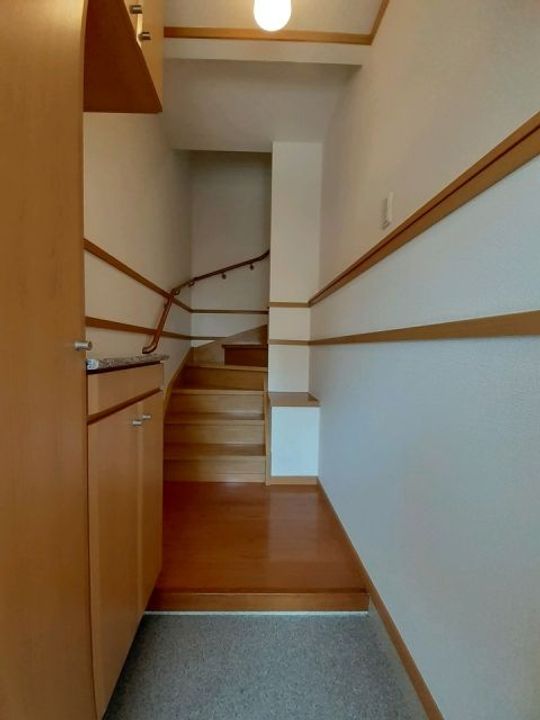 群馬県太田市東矢島町(アパート)の賃貸物件の玄関