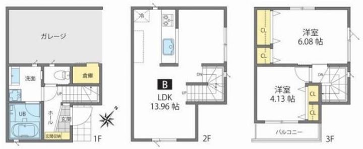 埼玉県ふじみ野市福岡武蔵野(アパート)の賃貸物件の間取り