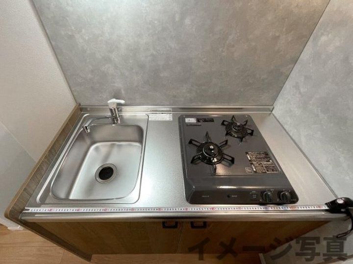 埼玉県所沢市大字山口(アパート)の賃貸物件のキッチン