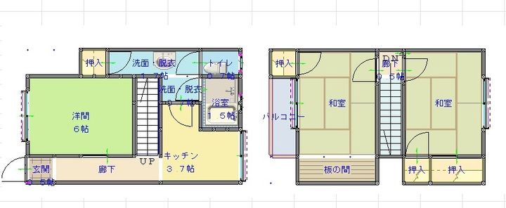 ハイムサンシャインの間取り