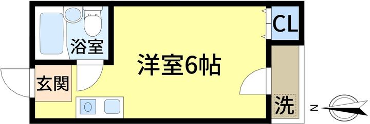 福岡ビルの間取り
