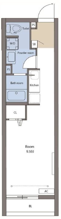 東京都大田区矢口2(マンション)の賃貸物件の間取り