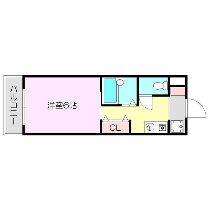 エクセレント上新10の間取り
