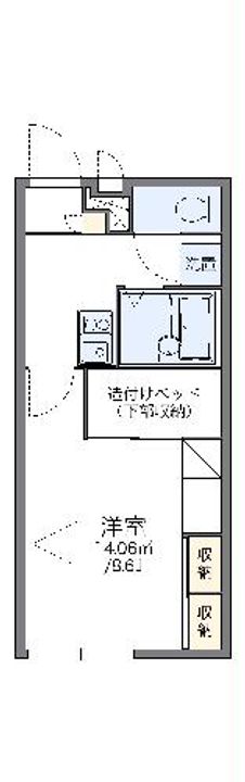 レオパレスTortoiseの間取り