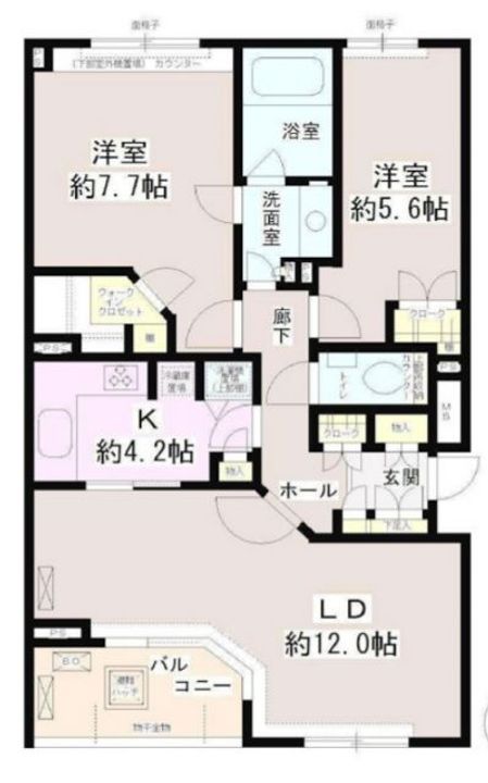 パティオス16番街の間取り
