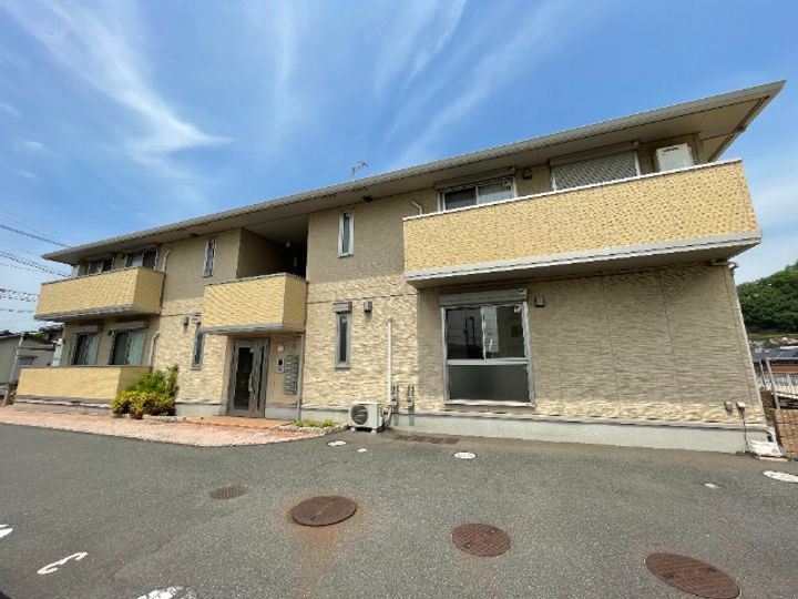 岡山県倉敷市福田町福田(アパート)の賃貸物件の外観