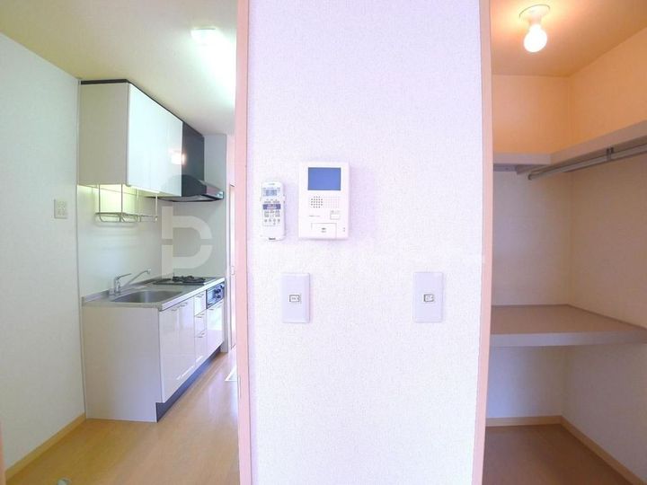 クレール南柏の玄関