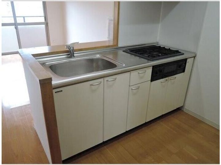 愛知県名古屋市守山区桔梗平3(マンション)の賃貸物件のキッチン