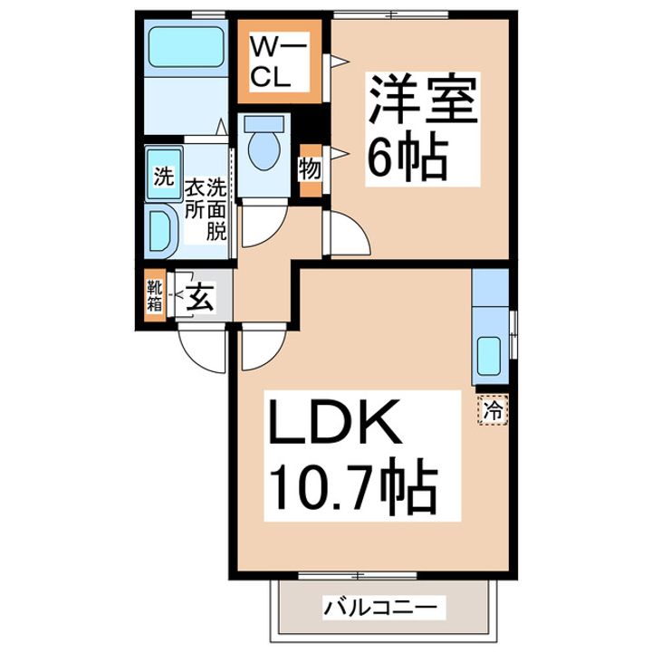 エテルナ須屋の間取り