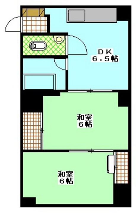 国際コーポの間取り