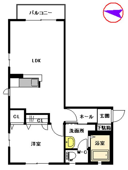 マノア 積水の間取り