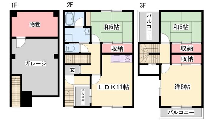 八丈グランドハイツの間取り