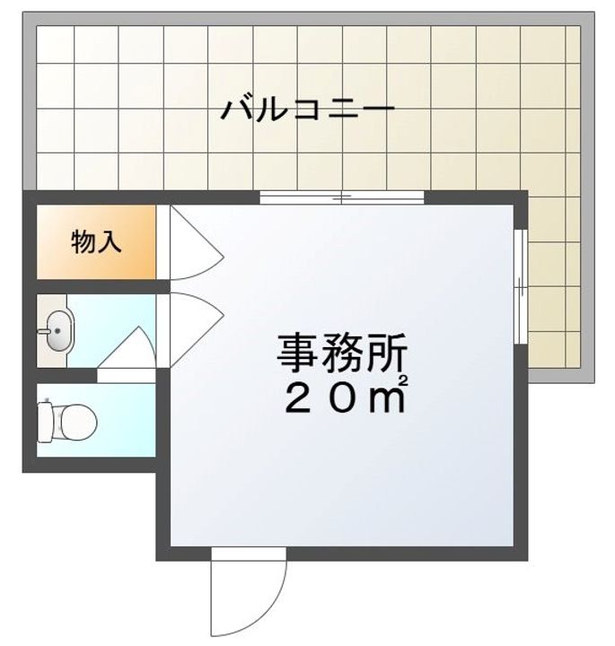 RISE EASTの間取り