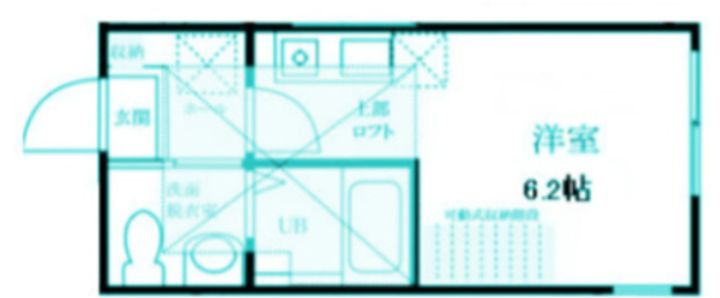 神奈川県川崎市中原区苅宿(アパート)の賃貸物件の間取り