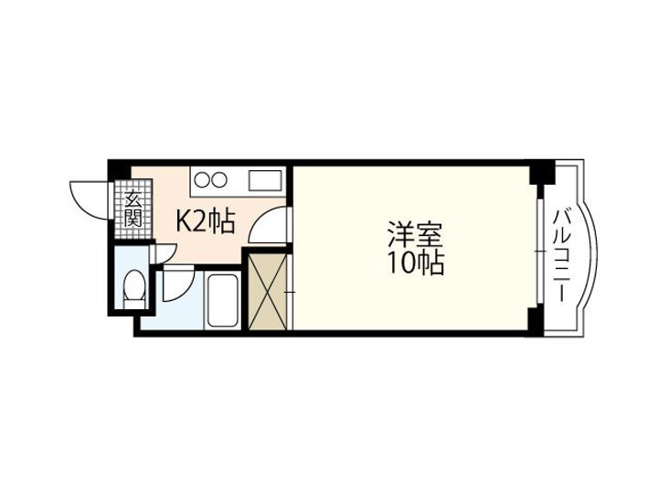 メリーハイツの間取り