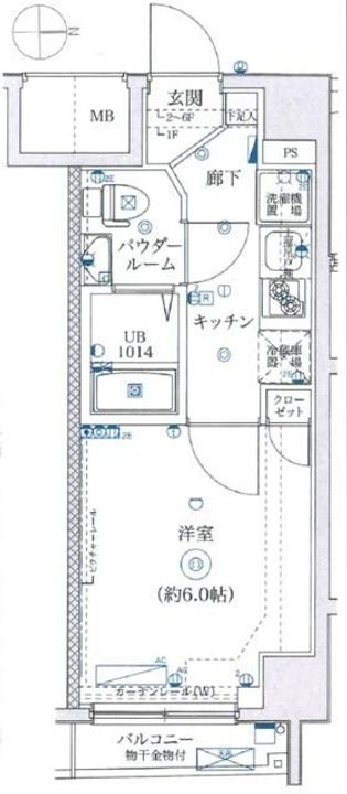 東京都葛飾区小菅4(マンション)の賃貸物件の間取り