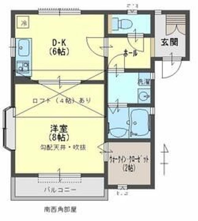 フローラル萩IIの間取り