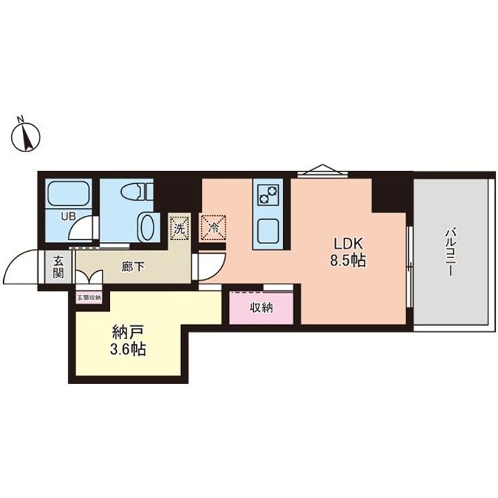 アリカ曳舟2の間取り
