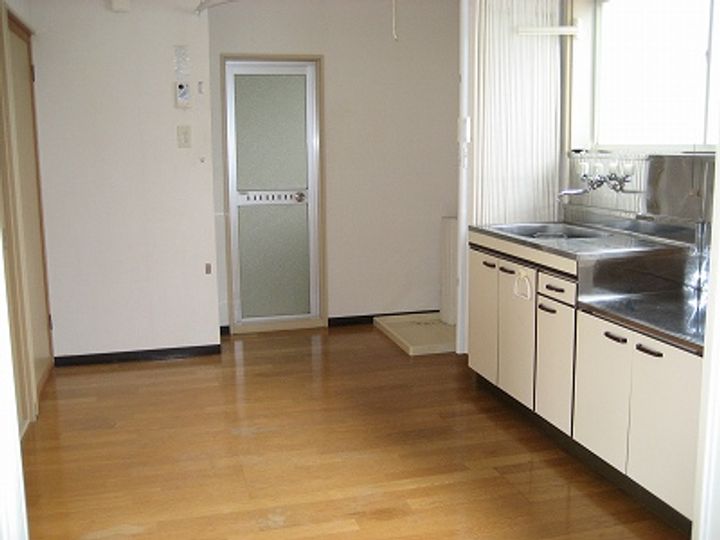 新潟県新潟市西区山田(アパート)の賃貸物件のキッチン