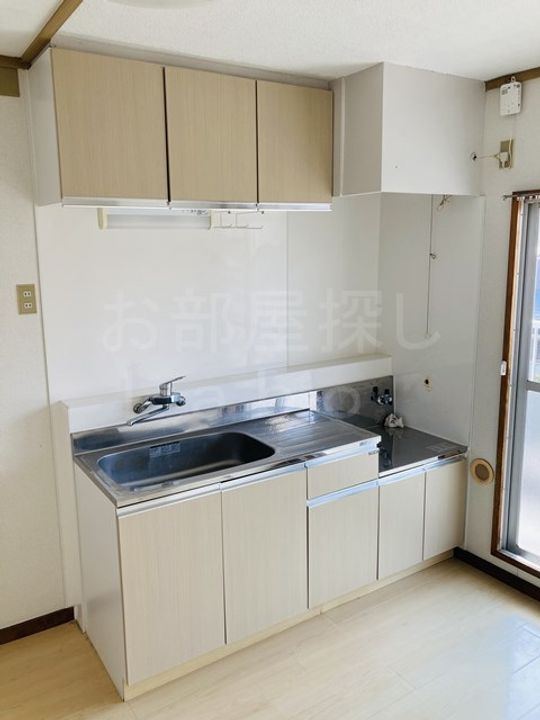 神奈川県小田原市扇町1(マンション)の賃貸物件のキッチン