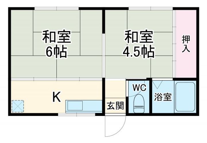 岡部マンションの間取り
