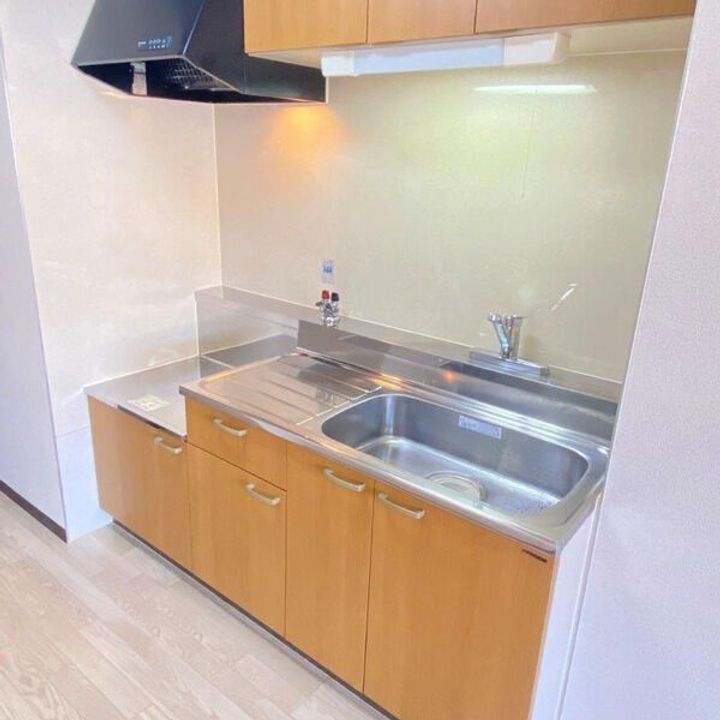 大阪府大東市南津の辺町(マンション)の賃貸物件のキッチン