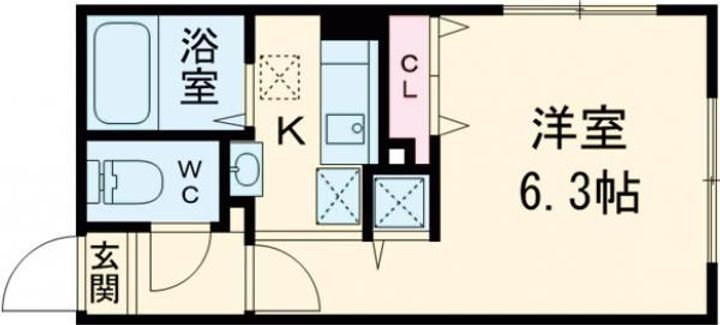 MODULOR氷川台の間取り
