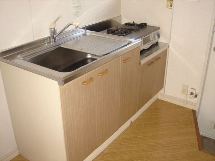 神奈川県厚木市山際(アパート)の賃貸物件のキッチン