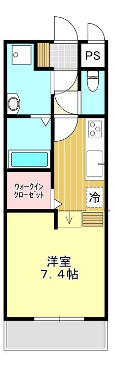 ルネス上浜の間取り