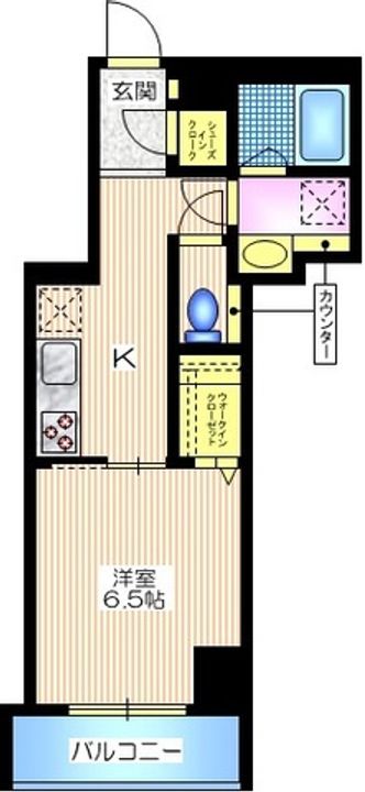 アトラス駒沢大学の間取り