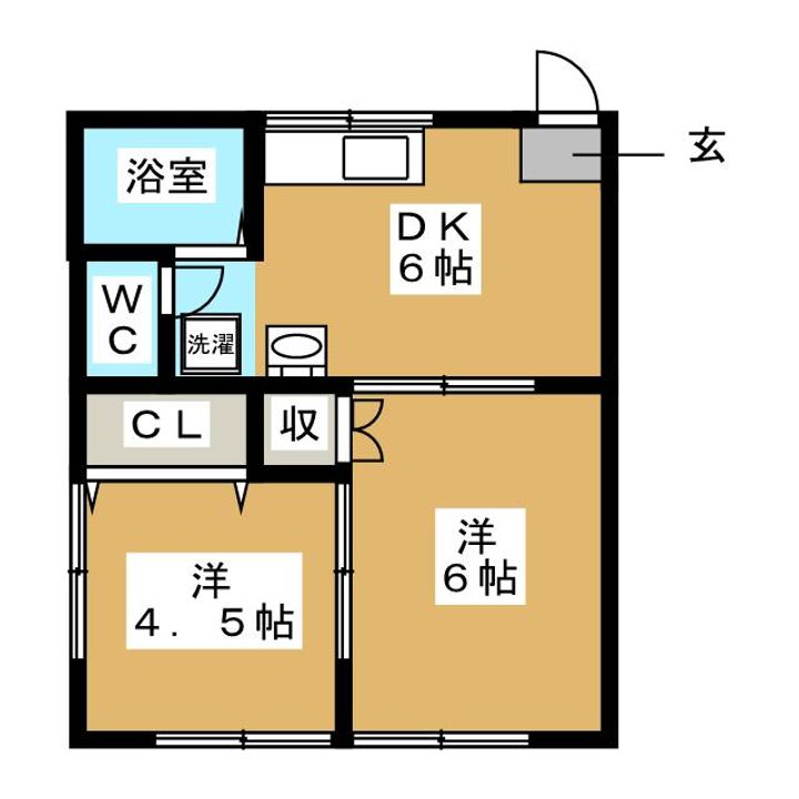 城山ポピーハウスの間取り