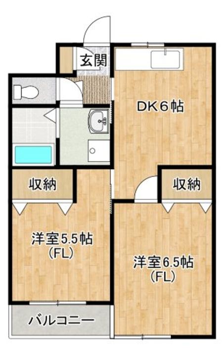 フェニックス鷺沼の間取り