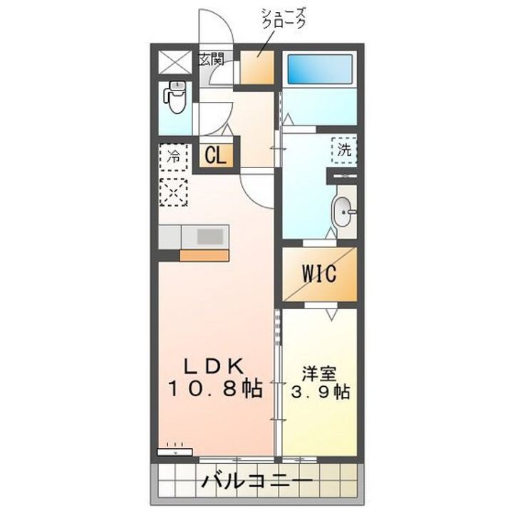 Joie Bonheur Deuxの間取り